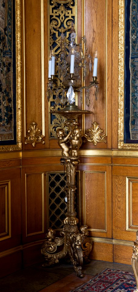 Armstakar i stora salongen,ett par. Barock - Hallwylska museet - 106877