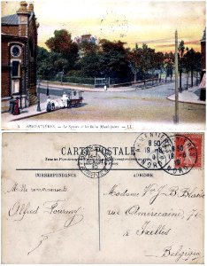 ARMENTIÈRES, Le Square et les Bains Municipaux
