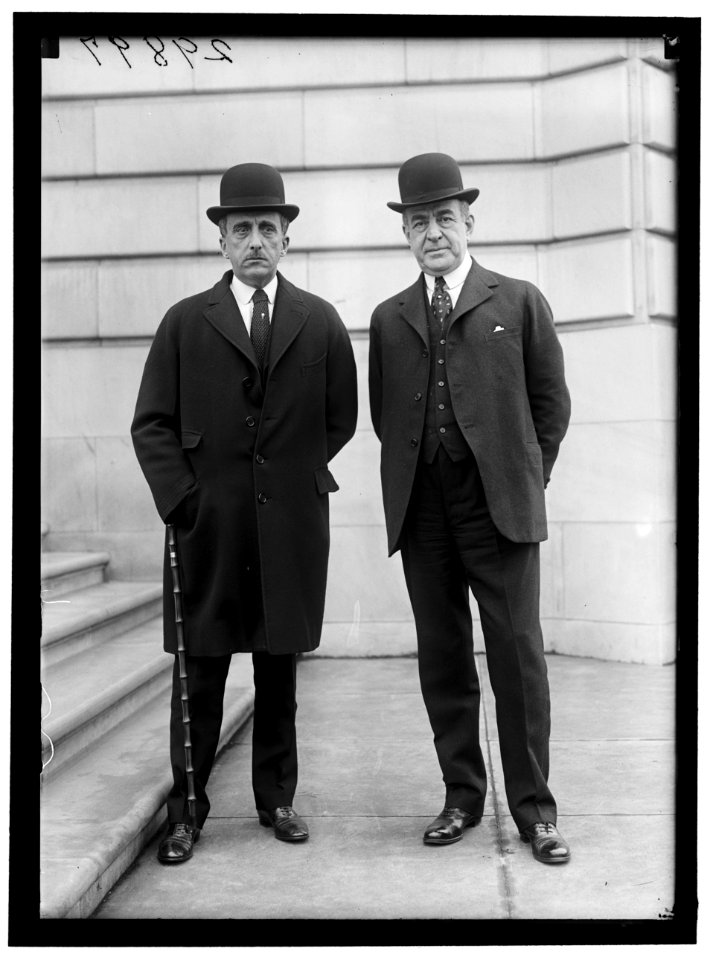 ARMOUR, J. OGDEN. AT LEFT WITH LEVY MAYER, ATTORNEY LCCN2016869636