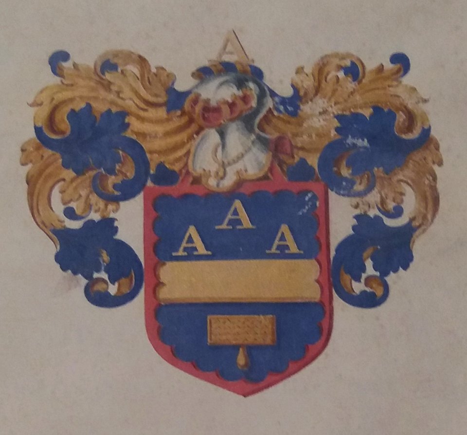 Armoirie des lettres patentes LE GRELLE de Rameyen