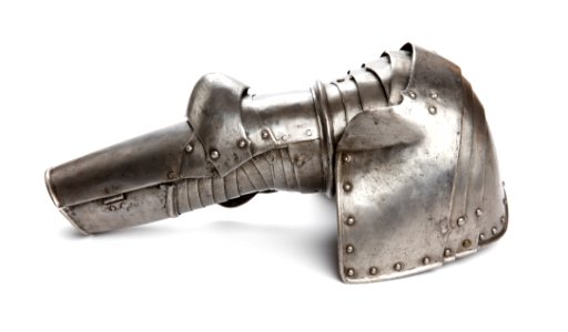 Armskena och axelstycke till rustning, 1600-tal - Livrustkammaren - 106468