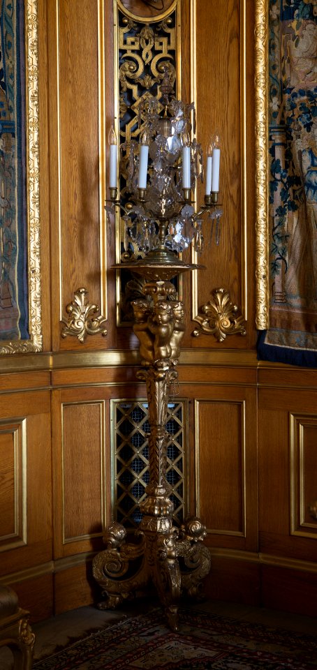 Armstakar i stora salongen,ett par. Barock - Hallwylska museet - 106881
