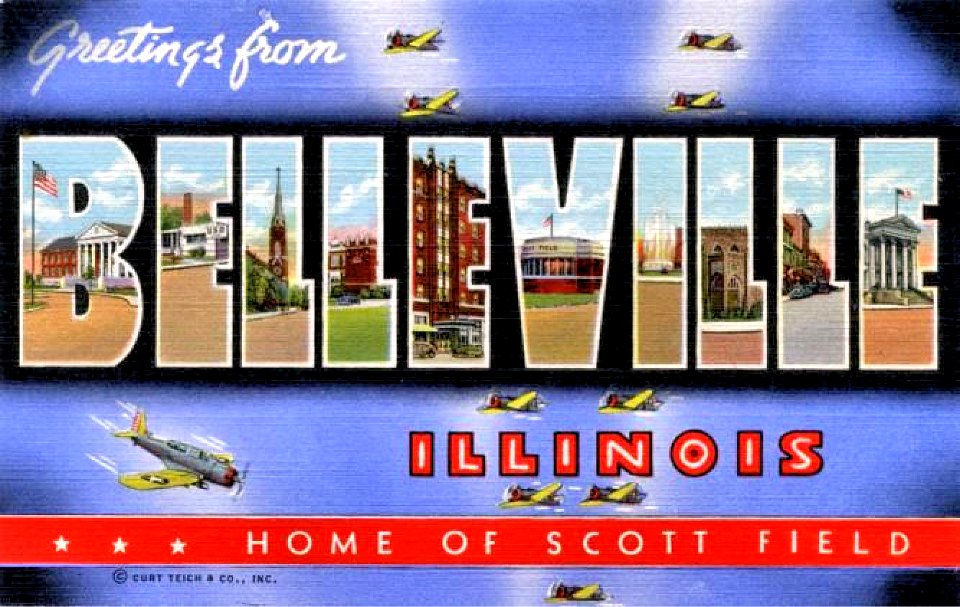Army Air Forces - Postcard - Scott Field Illinois 2