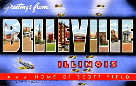 Army Air Forces - Postcard - Scott Field Illinois 2