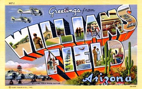 Army Air Forces - Postcard - Williams Field Arizona