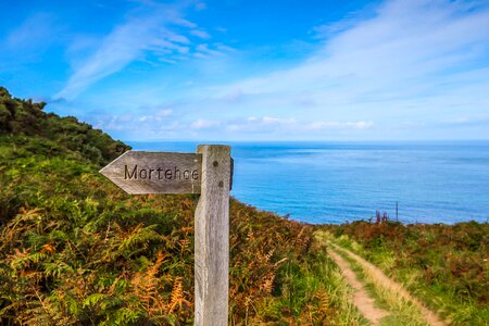 Path ocean england