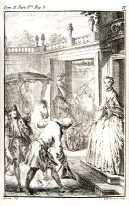 Bild ur boken Lettres angloises, ou histoire de Miss Clarisse Harlove. - Skoklosters slott - 86197