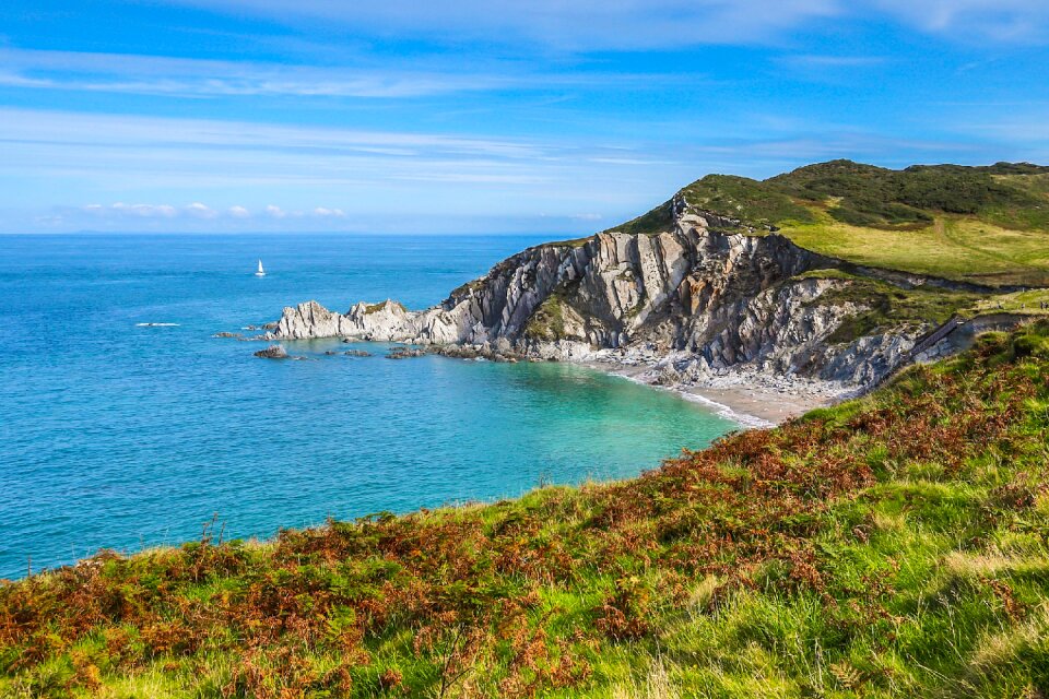 Beach ocean england
