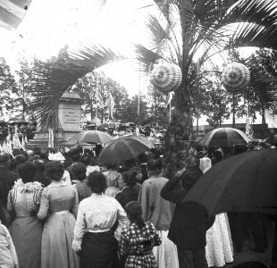 C45f468. Inaguración del monumento a Lavalleja en Minas