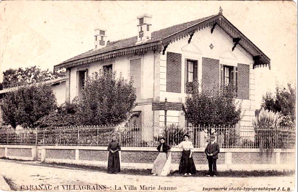 Cabanac-et-Villagrains - villa Marie-Jeanne 1