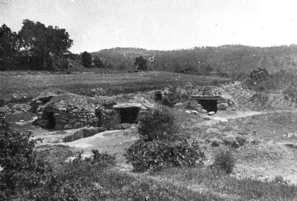 Cabanes de pedra prop de Vallirana