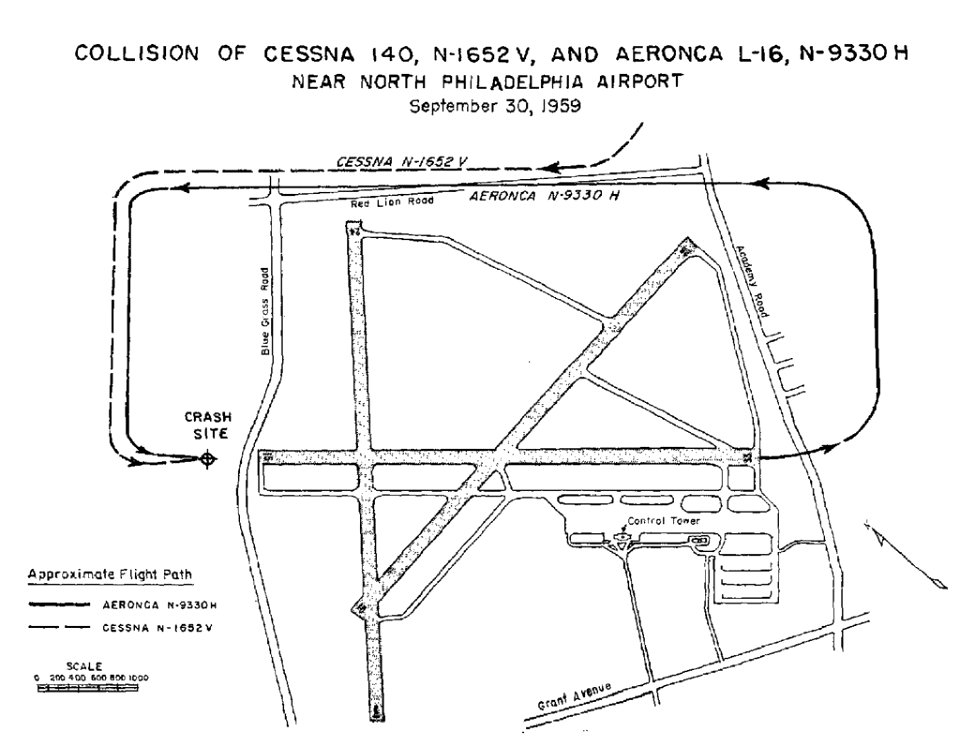CAB Accident Report, Mid-Air Collision on 30 September 1959