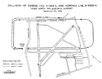 CAB Accident Report, Mid-Air Collision on 30 September 1959