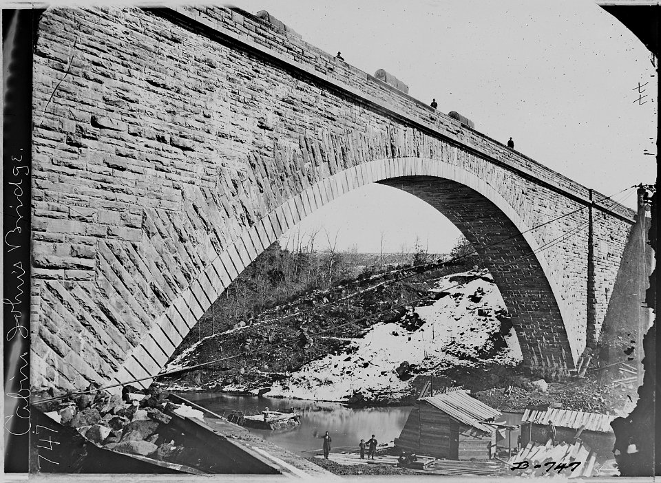 Cabin John Bridge, Maryland - NARA - 525152 photo