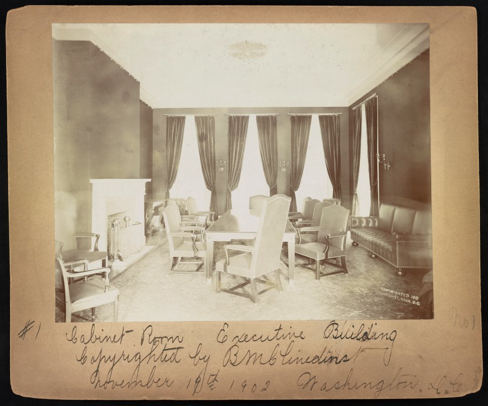 Cabinet Room, Executive Building LCCN2013651486