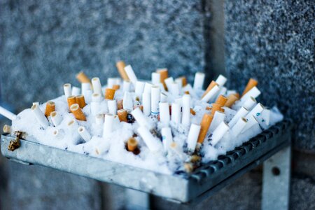 Cigarette butts Free photos