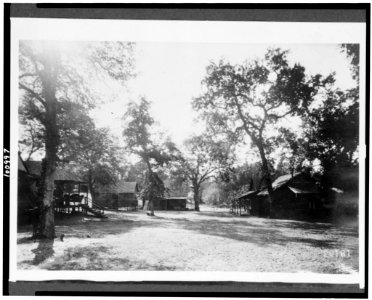 Cabins in Redstone National Park. Sequoia National Forest, Tulare County, California LCCN90715947