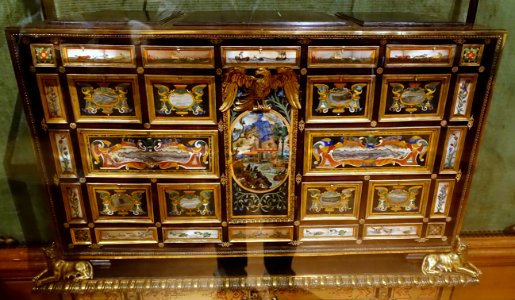Cabinet - Old Master Drawings Cabinet, Chatsworth House - Derbyshire, England - DSC03253 photo