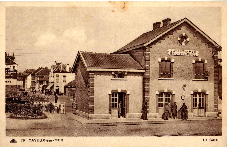 CAD Galeries modernes 79 - CAYEUX SUR MER - La Gare