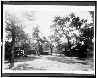 Cabins in Redstone National Park. Sequoia National Forest, Tulare County, California LCCN90715947