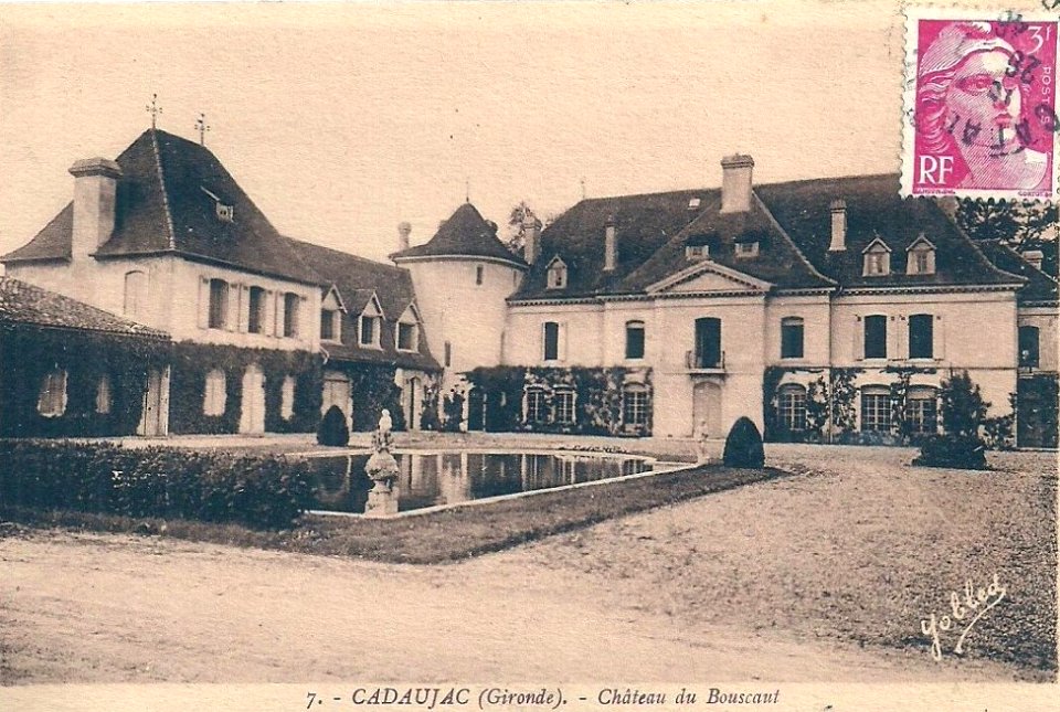 Cadaujac château de Bouscaut 3