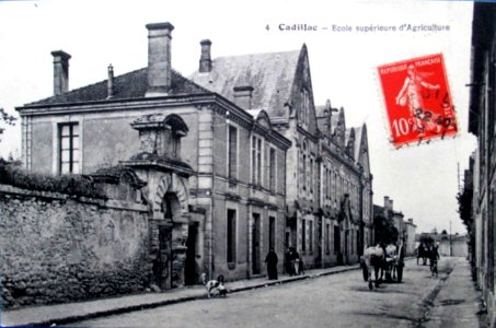 Cadillac-sur-Garonne - Ecole d'Agriculture 2