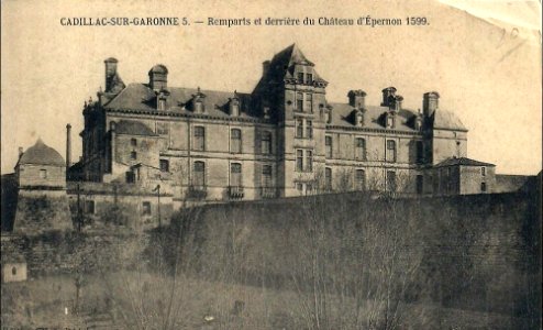 Cadillac-sur-Garonne - Château d'Epernon 14d