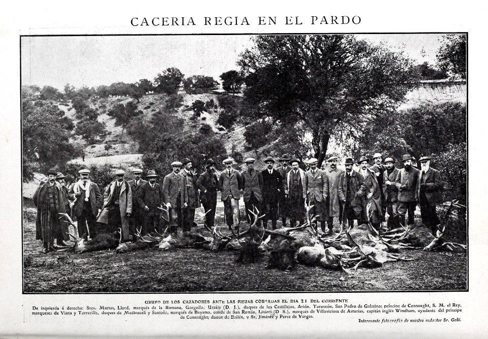 Cacería regia en El Pardo, de Goñi