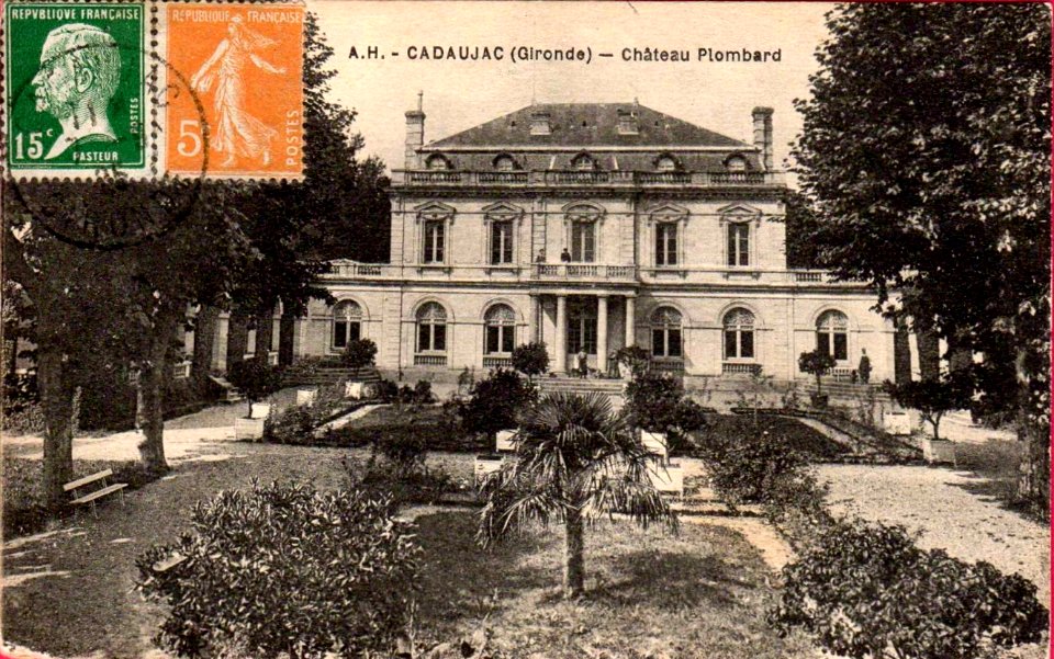 Cadaujac château Plombard