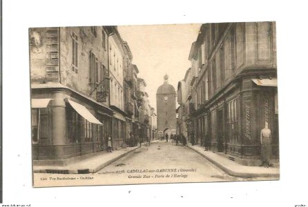 Cadillac-sur-Garonne - Grande rue 1