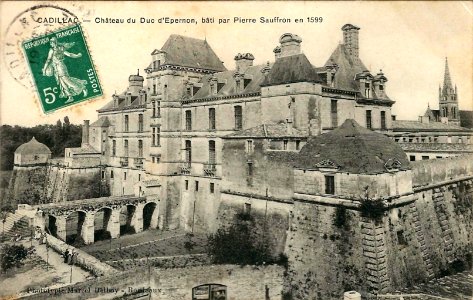 Cadillac-sur-Garonne - Château d'Epernon 1