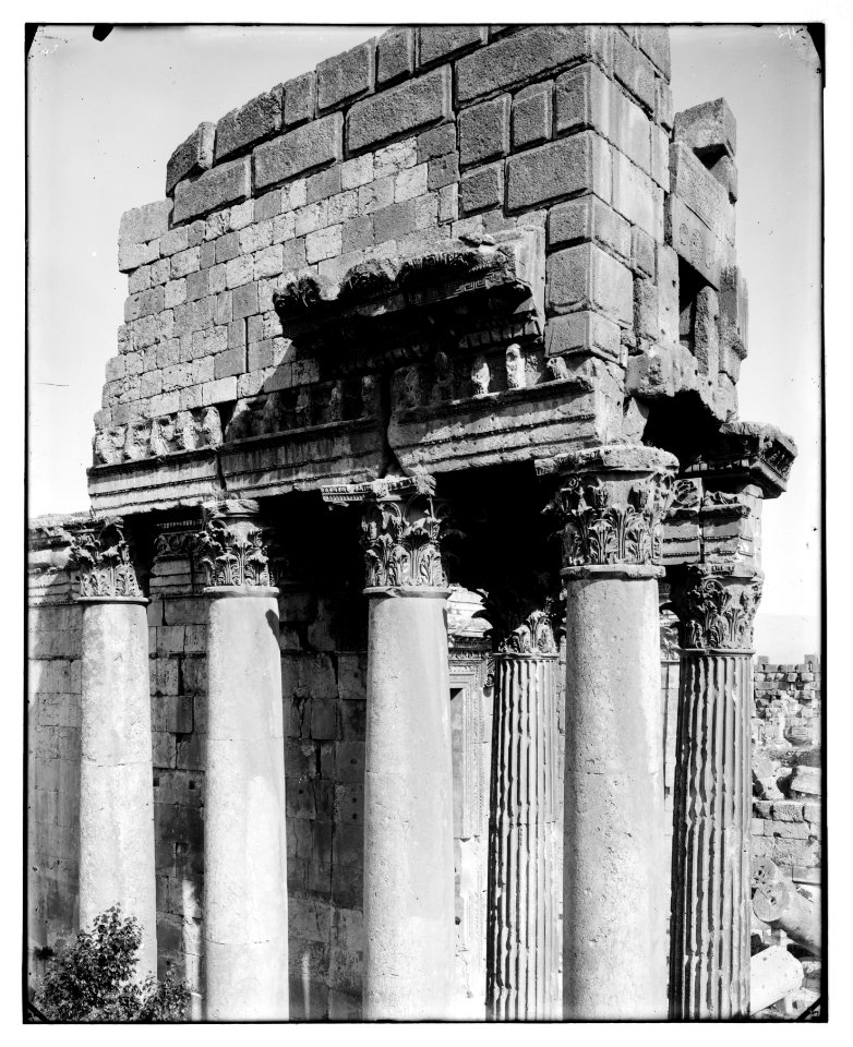 Capitals in ruins, Baalbek LOC matpc.07083