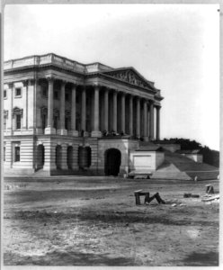 Capitol exterior, north portico, east front LCCN2009631399