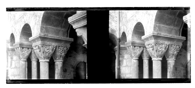 Capitells del claustre de Santa Maria de l'Estany (Vdr-25 99)