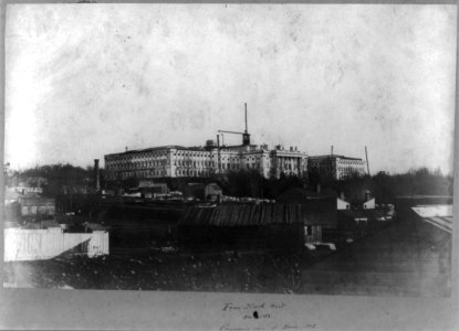 Capitol construction, from north west. Progressive view of dome, no. 1 LCCN2009631389