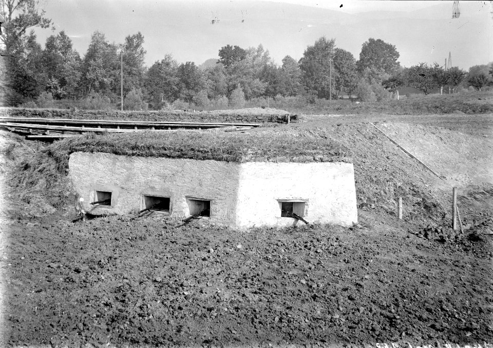 Caponnière der Feldschanze Vanel Kanal - CH-BAR - 3237620