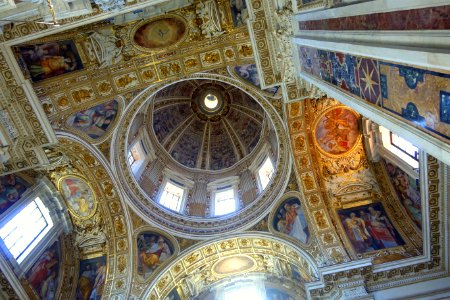 Cappella Sistina ceiling - Santa Maria Maggiore - Rome, Italy - DSC05712 photo