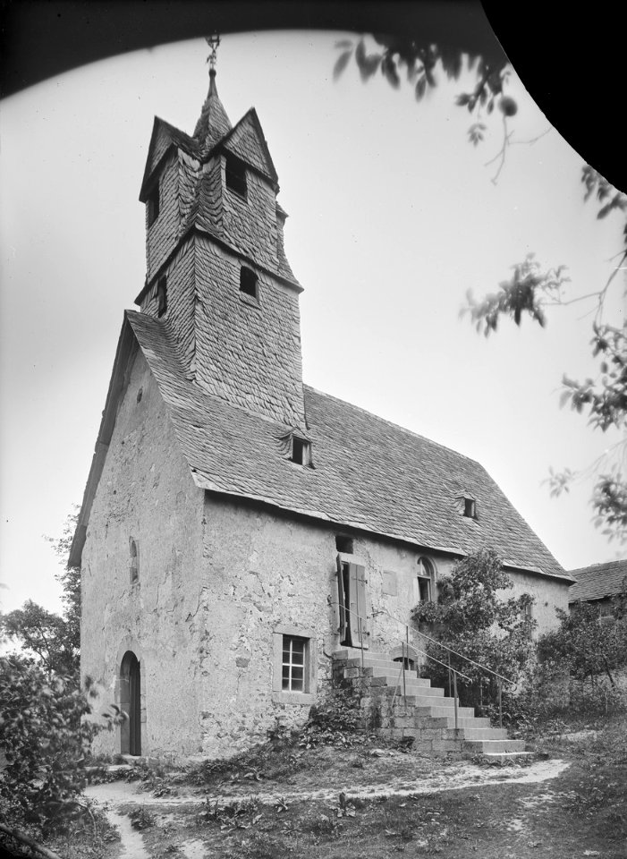 Cappel Kirche 1869 Bickell