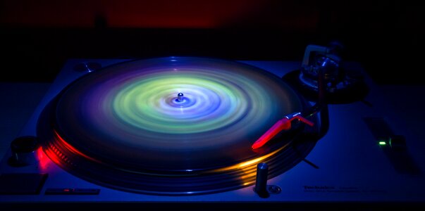 Turntable ripple vinyl