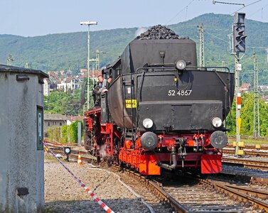 Br52 br 52 goods train locomotive photo