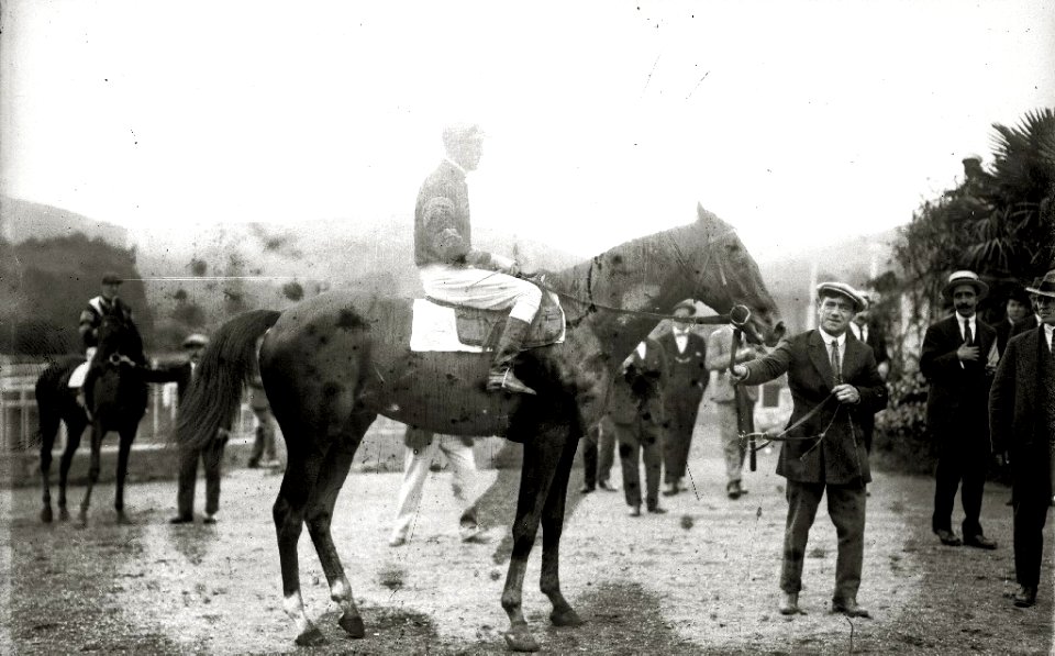 Carreras de trotones y de caballos en el hipódromo de Lasarte (2 de 2) - Fondo Car-Kutxa Fototeka