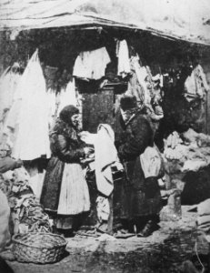 Carrick, William - Stand auf dem St. Petersburger Markt (Zeno Fotografie)
