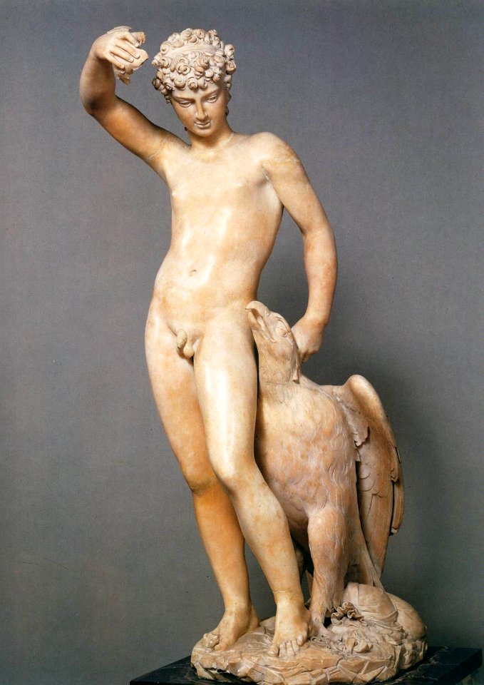 Cellini - Ganymede, 05marble
