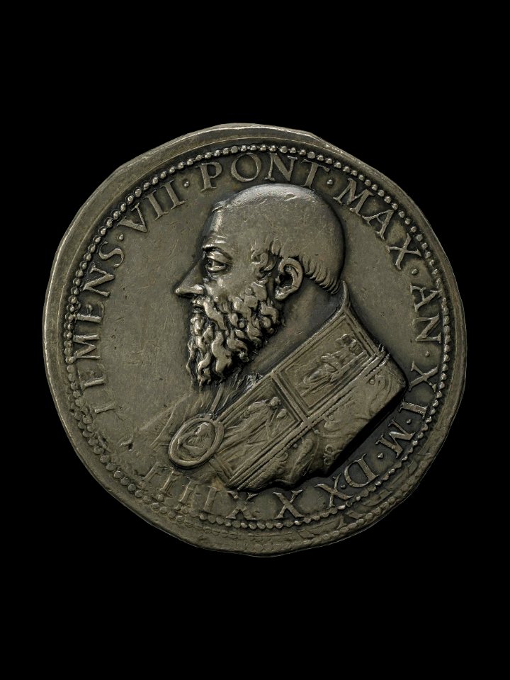 Cellini - Die Engraved or Modelled for Reducing Machine - Struck silver medal, 1534, M.1329