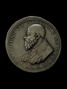 Cellini - Die Engraved or Modelled for Reducing Machine - Struck silver medal, 1534, M.1329
