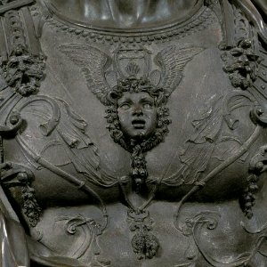 Cellini - Bust of Cosimo I (detail), 06bronze