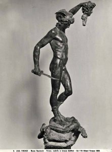 Cellini - Perseo con la testa di Medusa, 1545 - 1554, inventario Bronzi, n. 359, 146948 gw