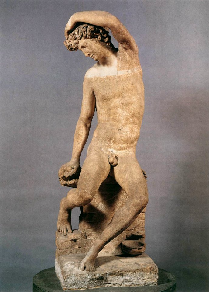 Cellini - Narcissus, 04marble