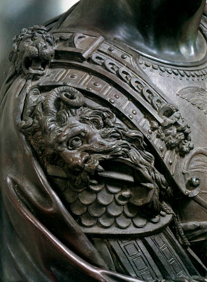 Cellini - Bust of Cosimo I (detail), 07bronze