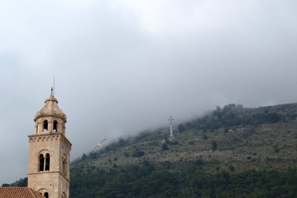 Mountains church dubrovnik